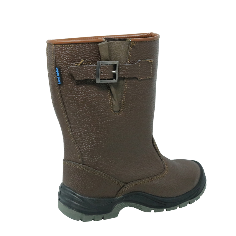 W1002-BR Leather Welding Work Boots for Welder