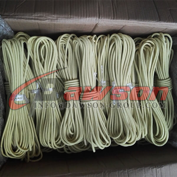 Kevlar Rope, Synthetic Double Braided Kevlar Rope, Kevlar Mooring Ropes