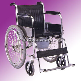 Commode wheelchair