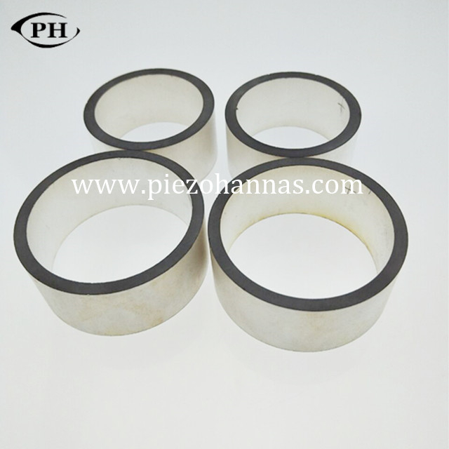 anillos piezoceramic ultrasónicos modificados para requisitos particulares alúmina de la dimensión de una variable del anillo de 45mmx15mmx5m m
