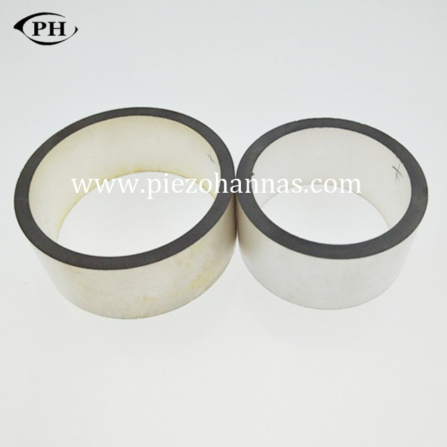 los anillos piezoceramic modificados para requisitos particulares fluyen medida con el pzt 4