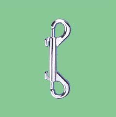 S/S TWO FIXED HEADS KEY SNAP