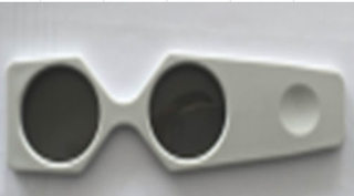 Gafas polarizadas para sala de optometría