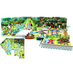 Jungle Themed Multifunctional Gym Kids Indoor Playground