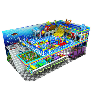 Ocean Theme Amusement Park Indoor Playground Ball Pit for Kids