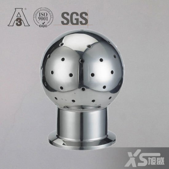 Санитарная нержавеющая сталь Ss0304 Ss316L Triclamp с фиксированным распылительным шариком