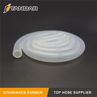 Tubería de silicona de grado médico transparente de baja temperatura