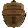 Mens Heavy Duty Canvas Backpack with High-Capacity for Traveling