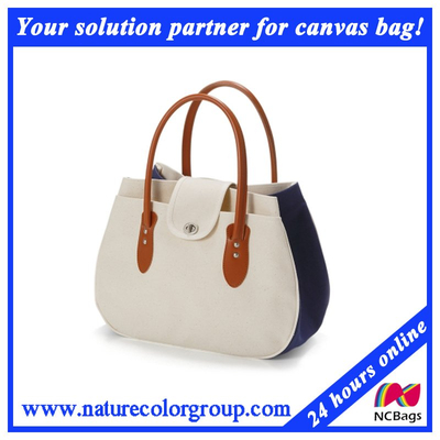 Canvas Fashion Designer Handbag for Ladies