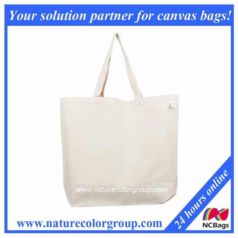 Recycled MID-Weight Cotton Reusable Shopping Bag