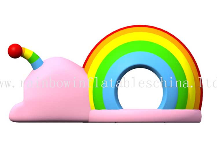 RB01049 (4.5x7x4m) Inflatables Snail bounce castle bouncer commercial jumping for kids