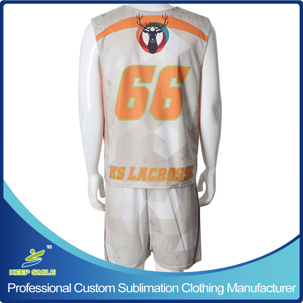 Regular Cut Lacrosse Uniform for Boy's of Custom Sublimation Printing