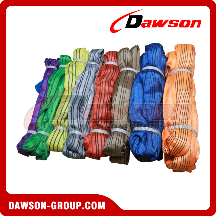China EN14922 Round Slings, Polyester Endless Lifting Slings China