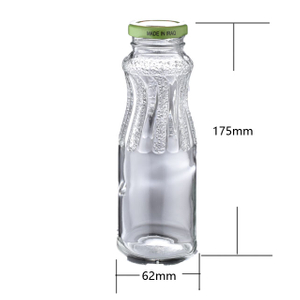 стеклянная бутылка сока 300ml