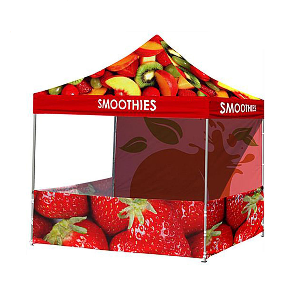 High-Quality Aluminum Alloy POP-up Tent with Promotional Display and Printing Capabilities