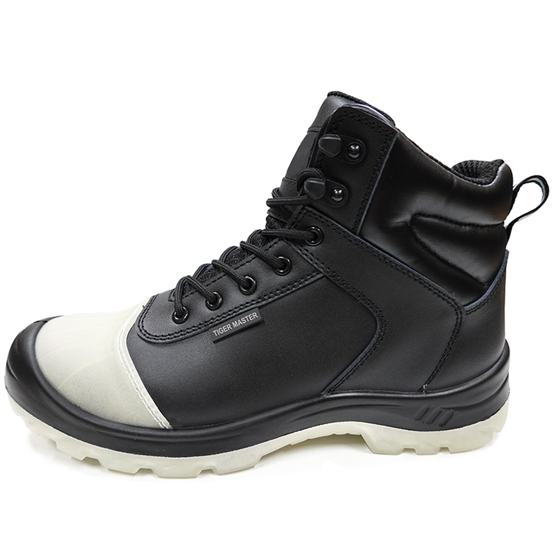 Self-luminous CE Approved Puncture Proof Industrial Safety Shoes Steel Toecap