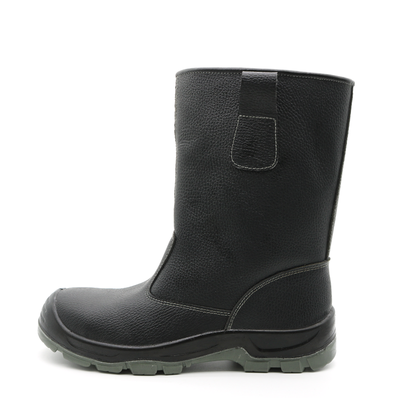 Anti Slip Puncture Proof Winter Rigger Boots Steel Toe
