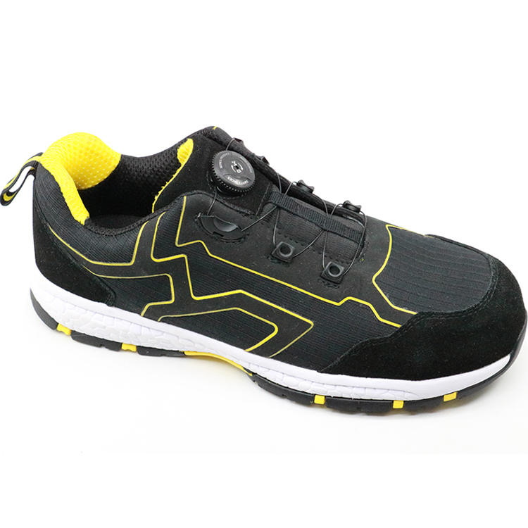 Cemented Oil Resistant Anti Slip Metal Free Sport Type Safety Shoes Composite Toe