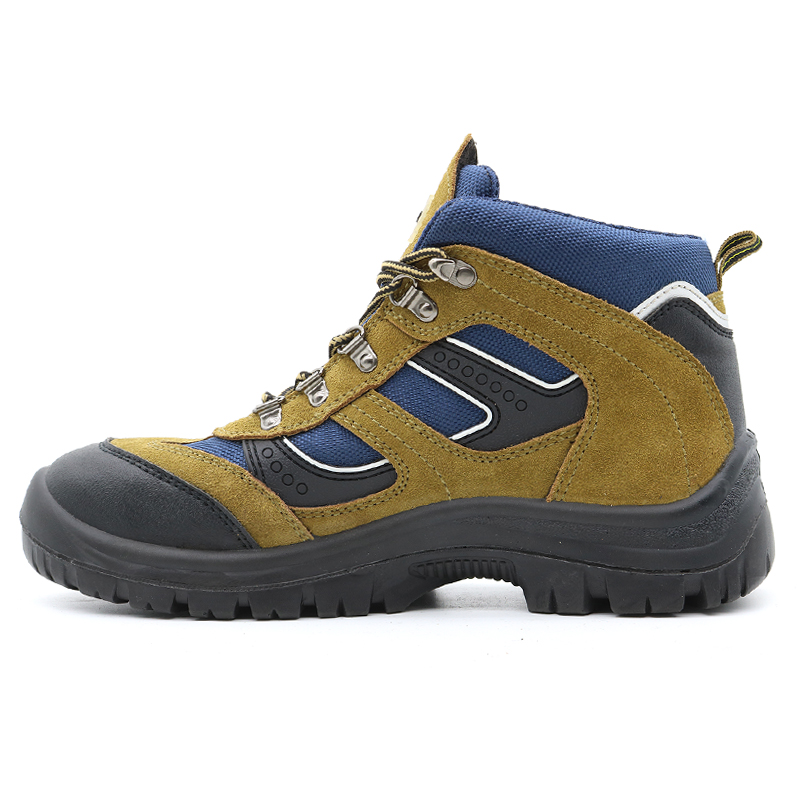 Anti Puncture Sport Type Safety Shoes Mid Cut Steel Toe