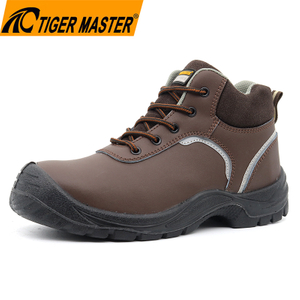 Oil Slip Resistant Men Industrial Safety Shoes with Steel Toe