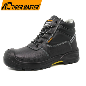 HRO Rubber Sole Oil Gas Industry Safety Shoes with Steel Toe