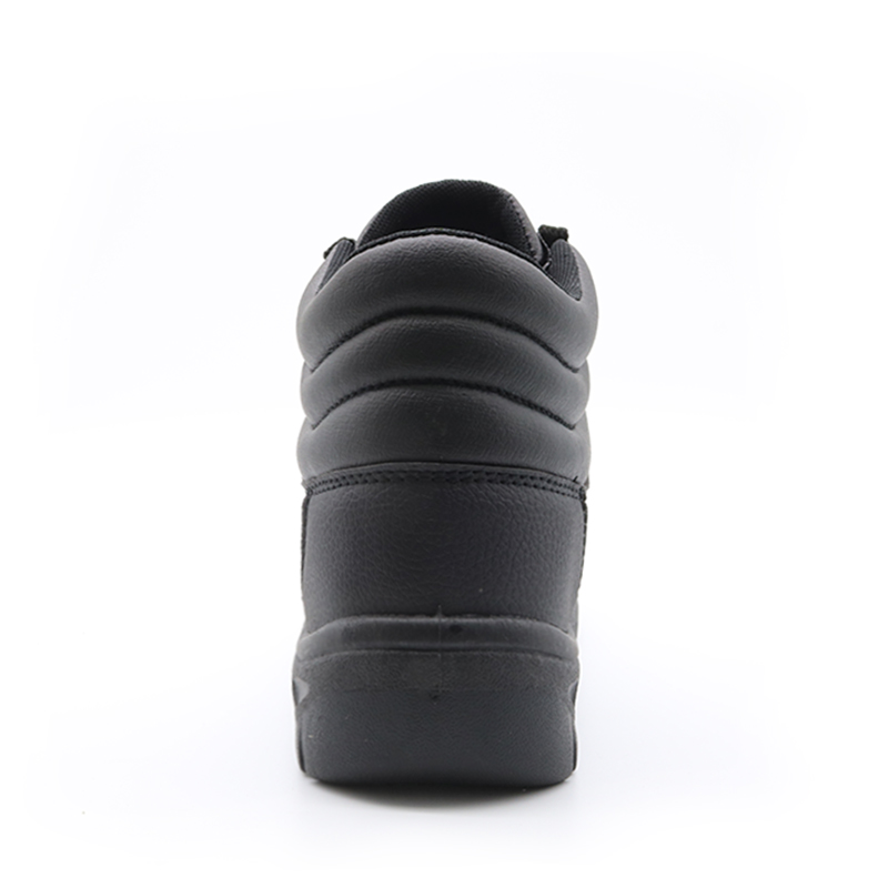 Oil Slip Resistant Puncture Proof PVC Safety Shoes Steel Toe