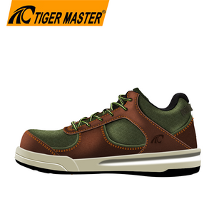 Oil resistant tpu sole composite toe sport safety shoes for men