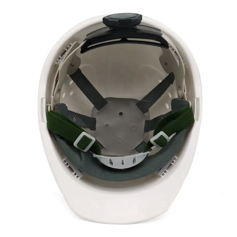 CE EN397 Ventilation Holes White Safety Helmet for Engineer Manager