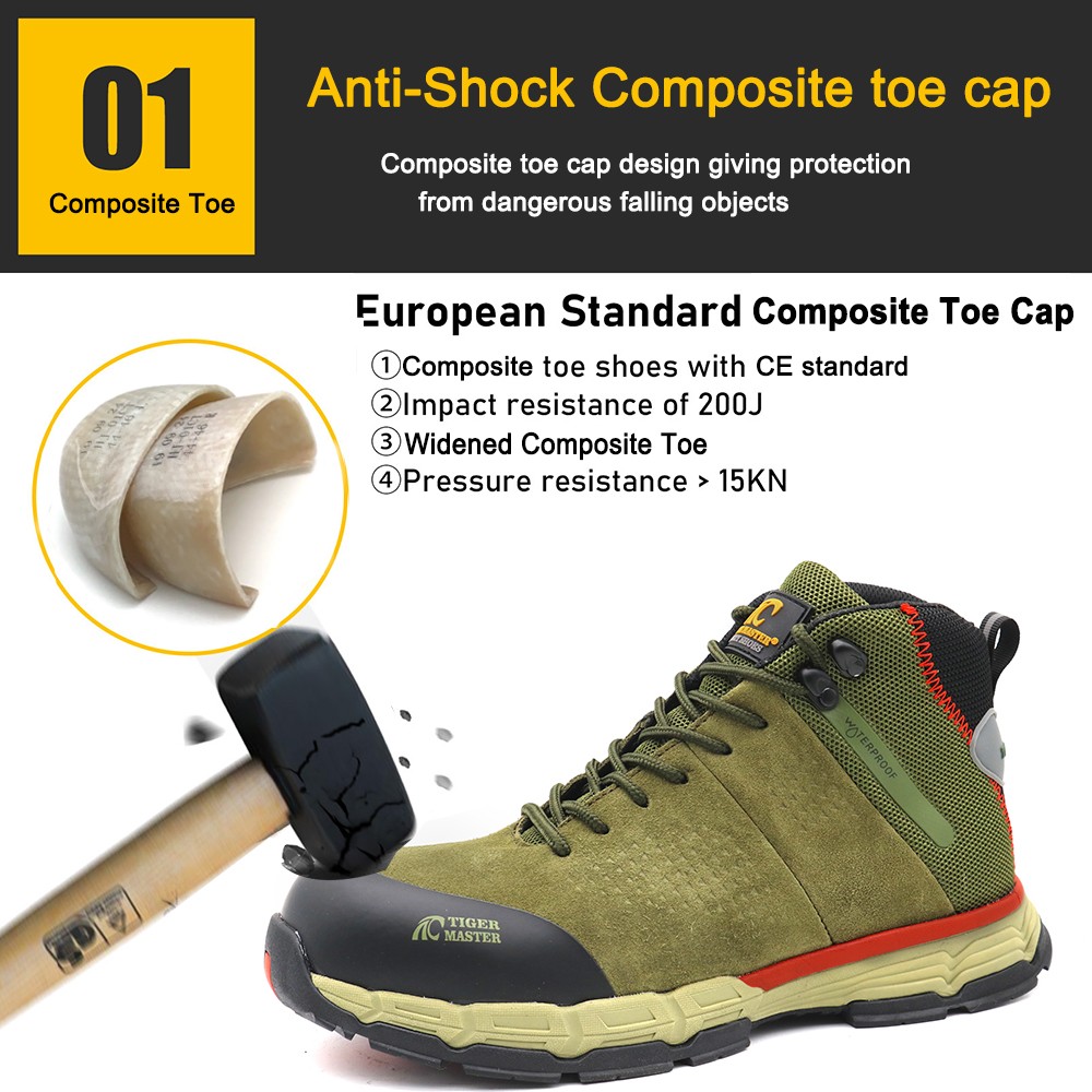 waterproof safety toe boots