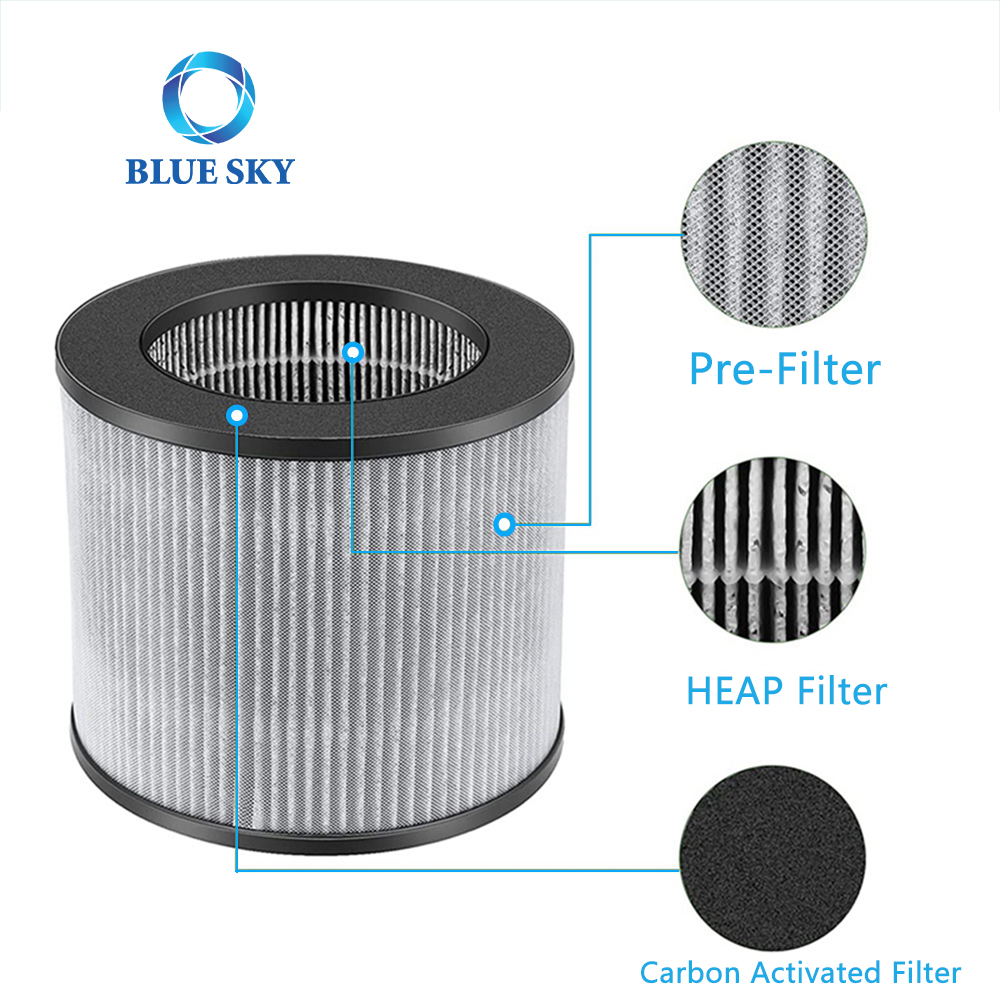Reemplazo de filtro HEPA verdadero 2801 para purificadores de aire personales Bissell Myair 2780 2780A 27809