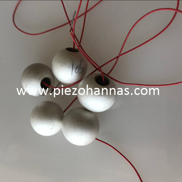 Esferas cerâmicas tipo marinha PZT5A Pzt para acústica subaquática