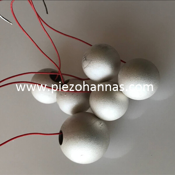 Pzt Material Piezo Sphere Cristal para Instrumento Hidrofone