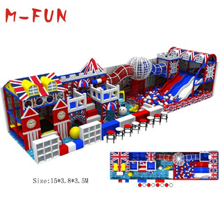 Indoor entertainment soft playground for kid