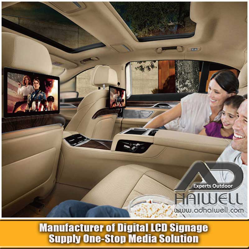 Taxi Digital Signage LCD Display publicitario Análisis de mercado