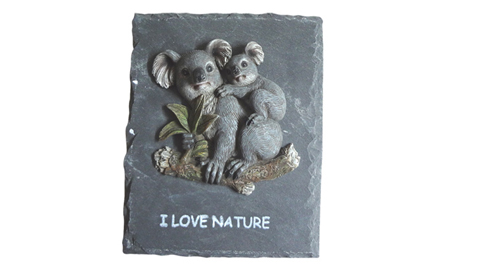 home decoration resin koala hanging stone crafts