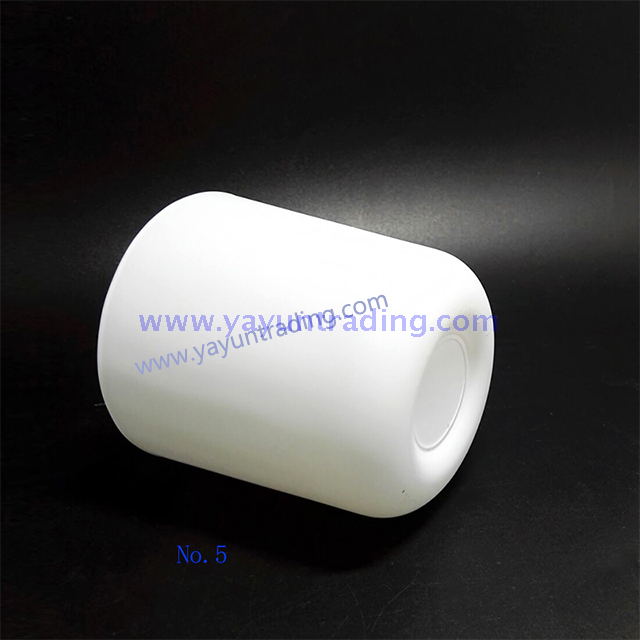 Best Selling Matte White Glass Candle Holder for Decoration