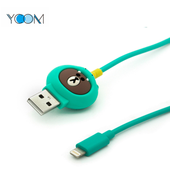 Cartoon Design High Quality USB Lightning Cable