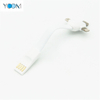 Portable Fast Charger 3 in 1 Short Magnetic USB Cable
