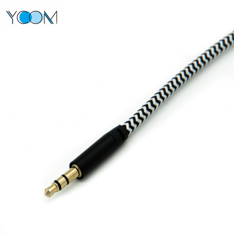 3.5mm Male To Male Stereo Audio Aux Cable - 4 Feet 