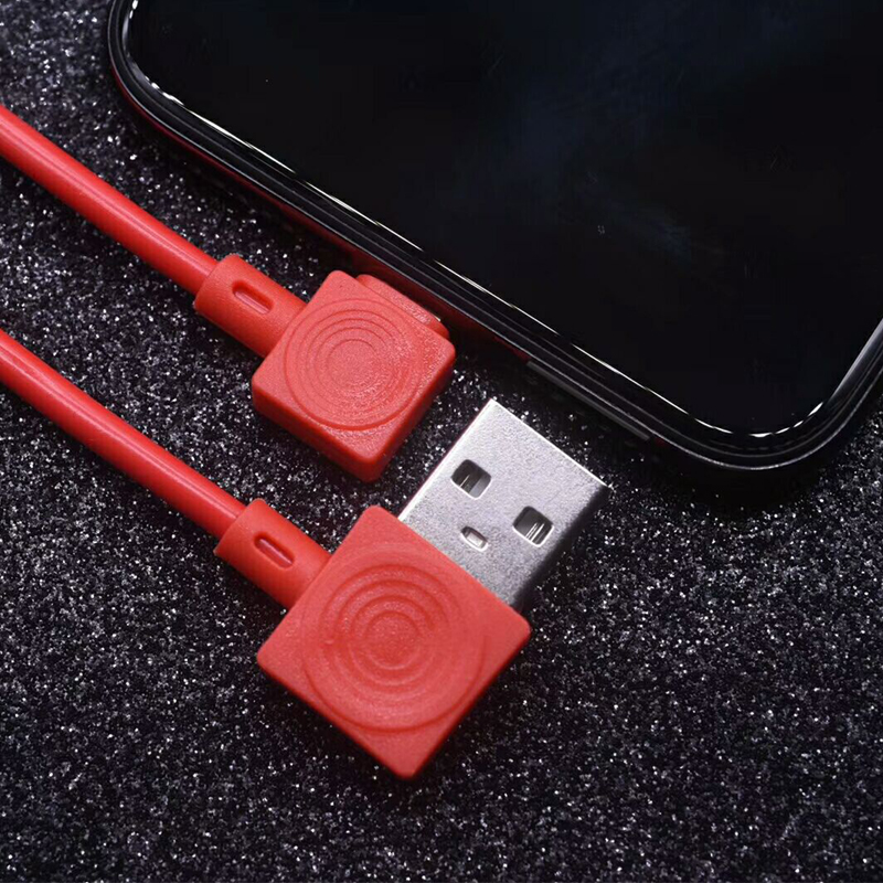 Cable de datos de carga USB para micro con forma de caramelo