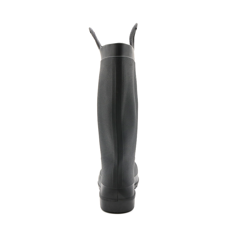 Waterproof Steel Toe Pvc Safety Rain Boots with Handles