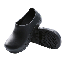 Anti-skid Waterproof Steel Toe EVA Kitchen Chef Shoes for Men