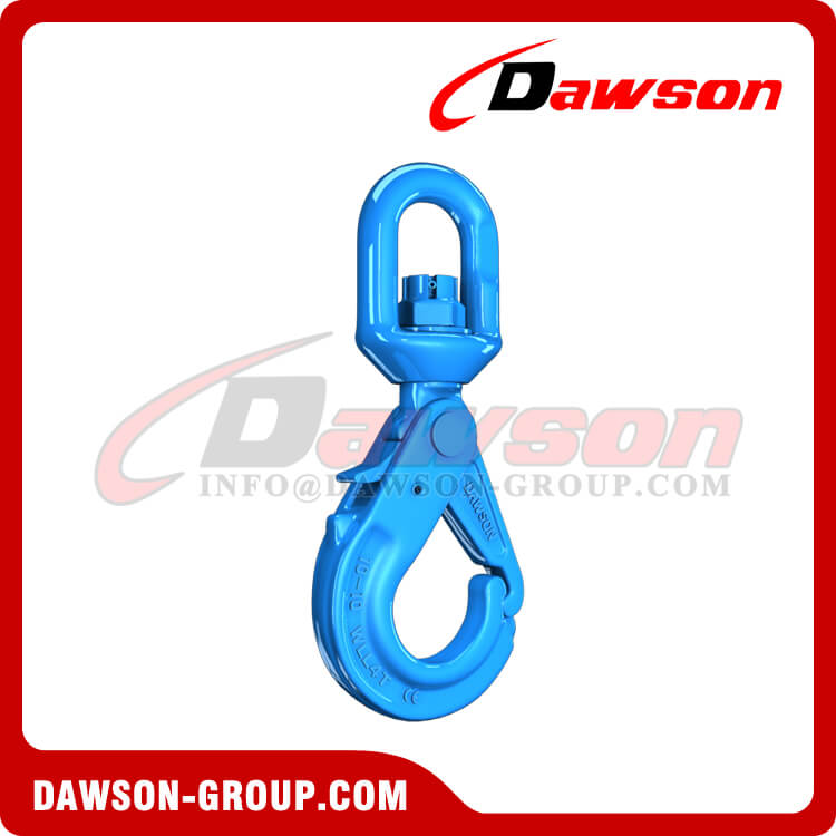 DS1018 G100 Special Swivel Self-locking Hook with Grip Latch for Chain Slings