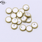 brass piezoelectric transducer disc for musical instruments