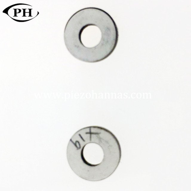 P43-35 * 16 * 5 mm anillo actuador piezoeléctrico bimorfo para limpiador ultrasónico