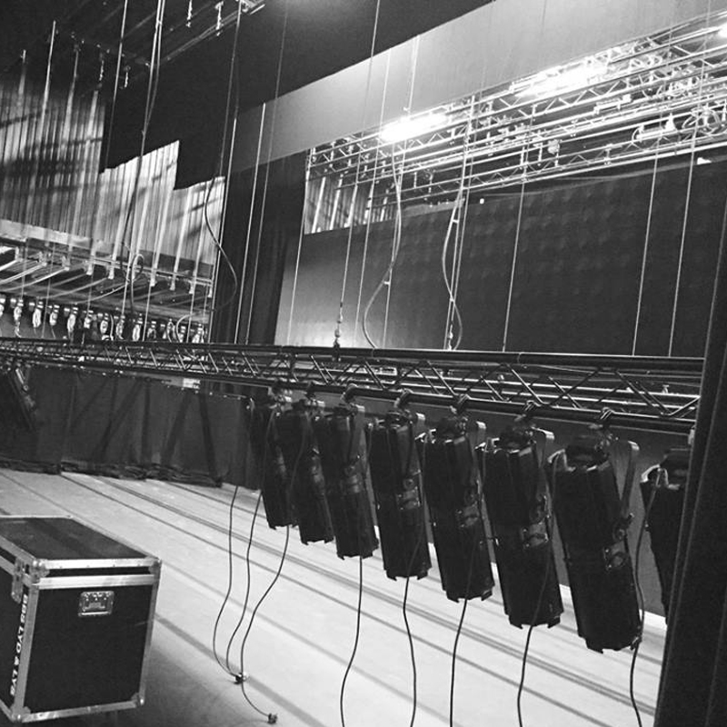 TH-337 la luz del zumbido elipsoidal Leko para el teatro de Fabricantes de Iluminación