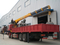 Grúa plegable montada carro del brazo del cargo de SINOTRUK 8X4 HOWO 25Ton 30Tons