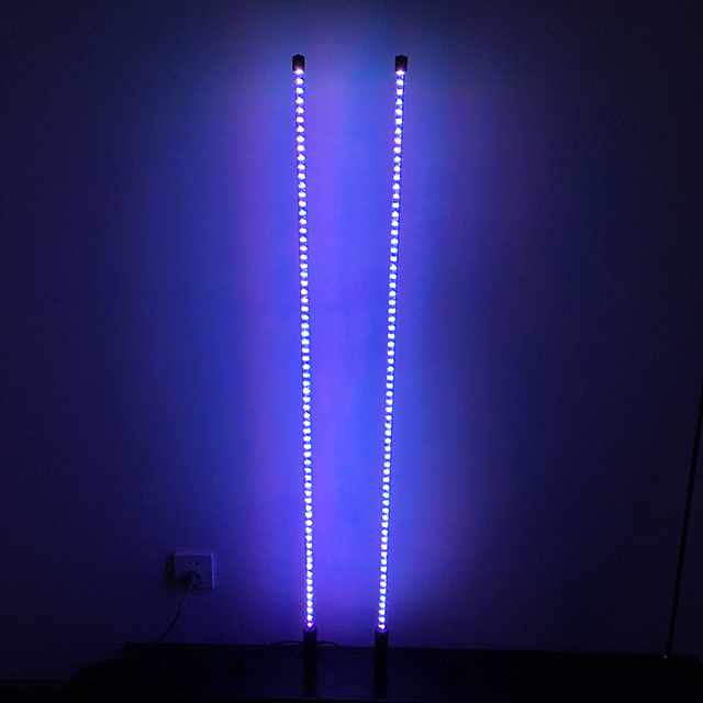 6ft Solid color LED lighted whips