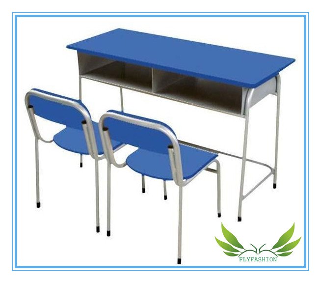 Diseño del escritorio de la escuela de la silla de lectura de las dimensiones del escritorio de la escuela