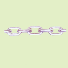 不锈钢扁节链SUS304/316 DIN5685标准
